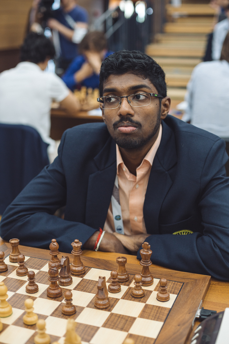 FIDE - International Chess Federation - The exclusive club of the 2700 has  a new member: the former World Champion U-16, Adhiban Baskaran. He is on  3½/4 at the #WTCC2019, gaining +17
